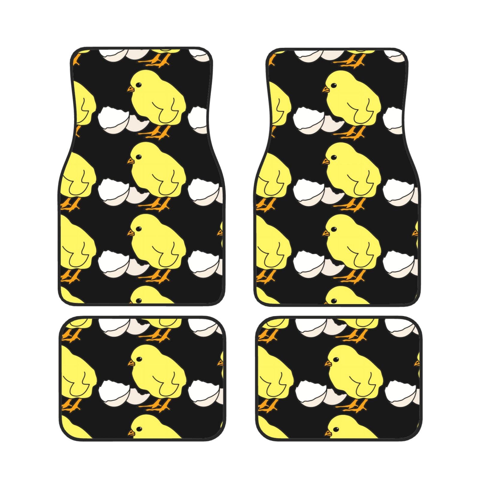 Lot de 4 tapis de sol en néoprène imperméable pour voiture