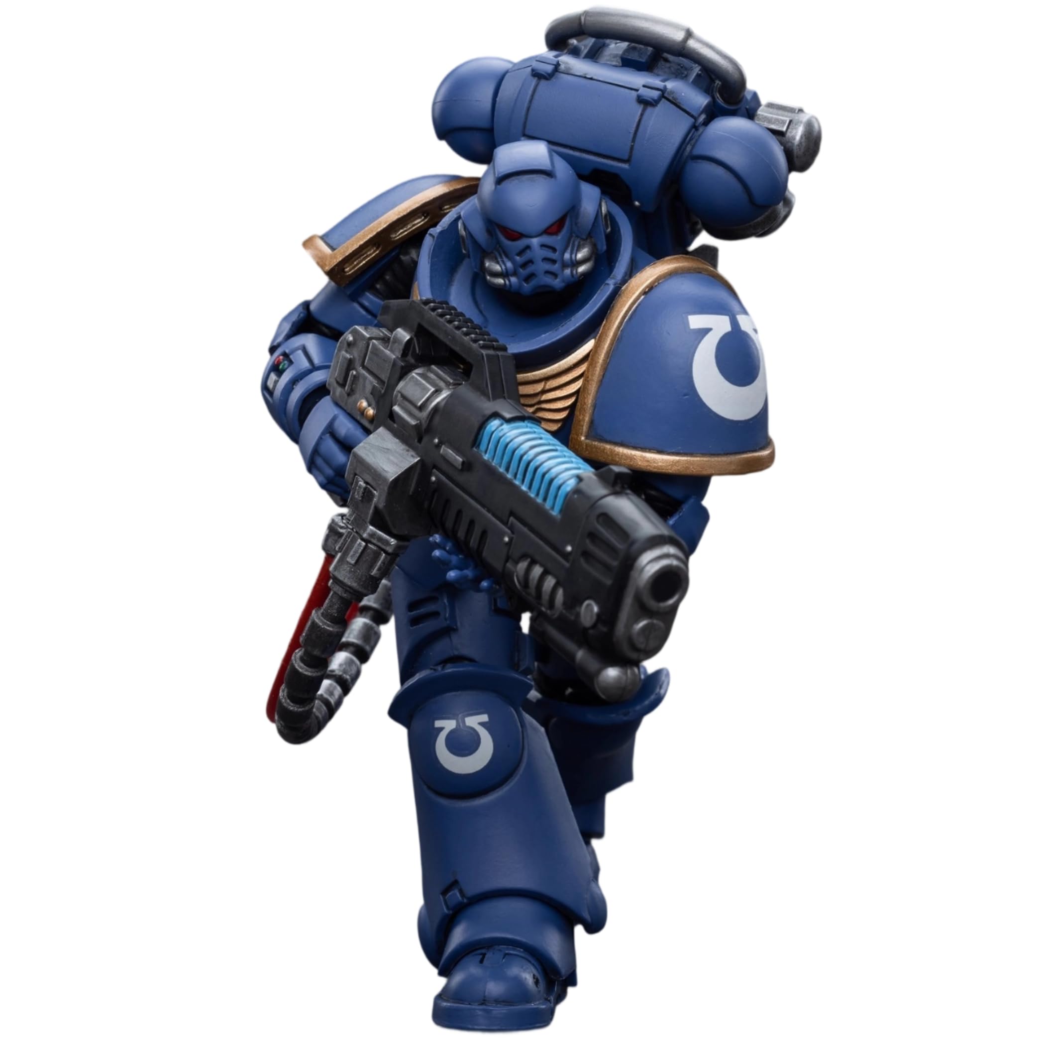 JOYTOY Brother Paxor Warhammer 40K 1/18 Action Figure Ultramarines Hellblasters Brother Paxor Modello da collezione 11,9 cm Regali di compleanno