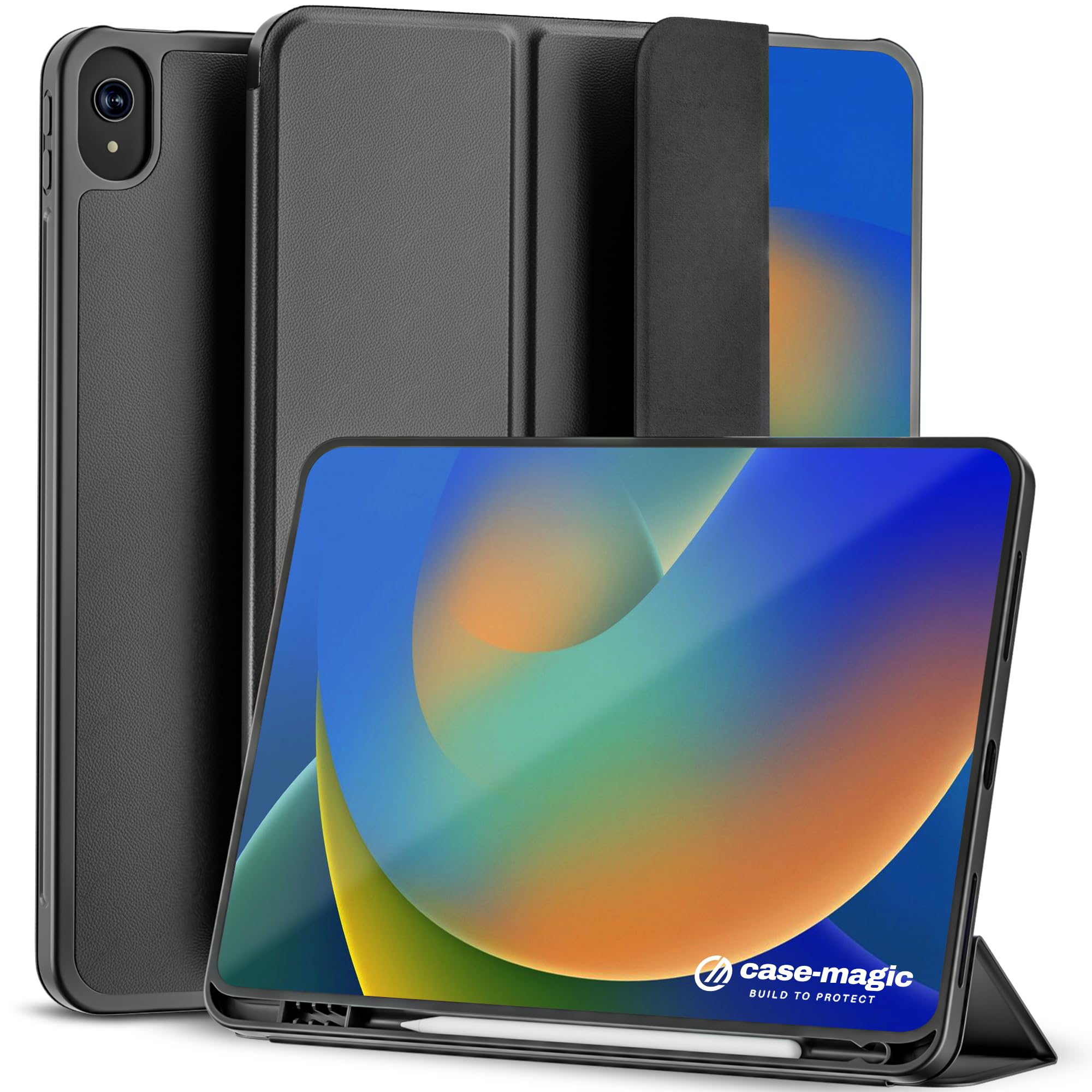 Case For IPad 11th Generation (A16) 11 Inch 2025/ IPad 10th Generation 2022 10,9 Premium PU Leather Protective Case Magnetic Folio Cover With Stand - View #3