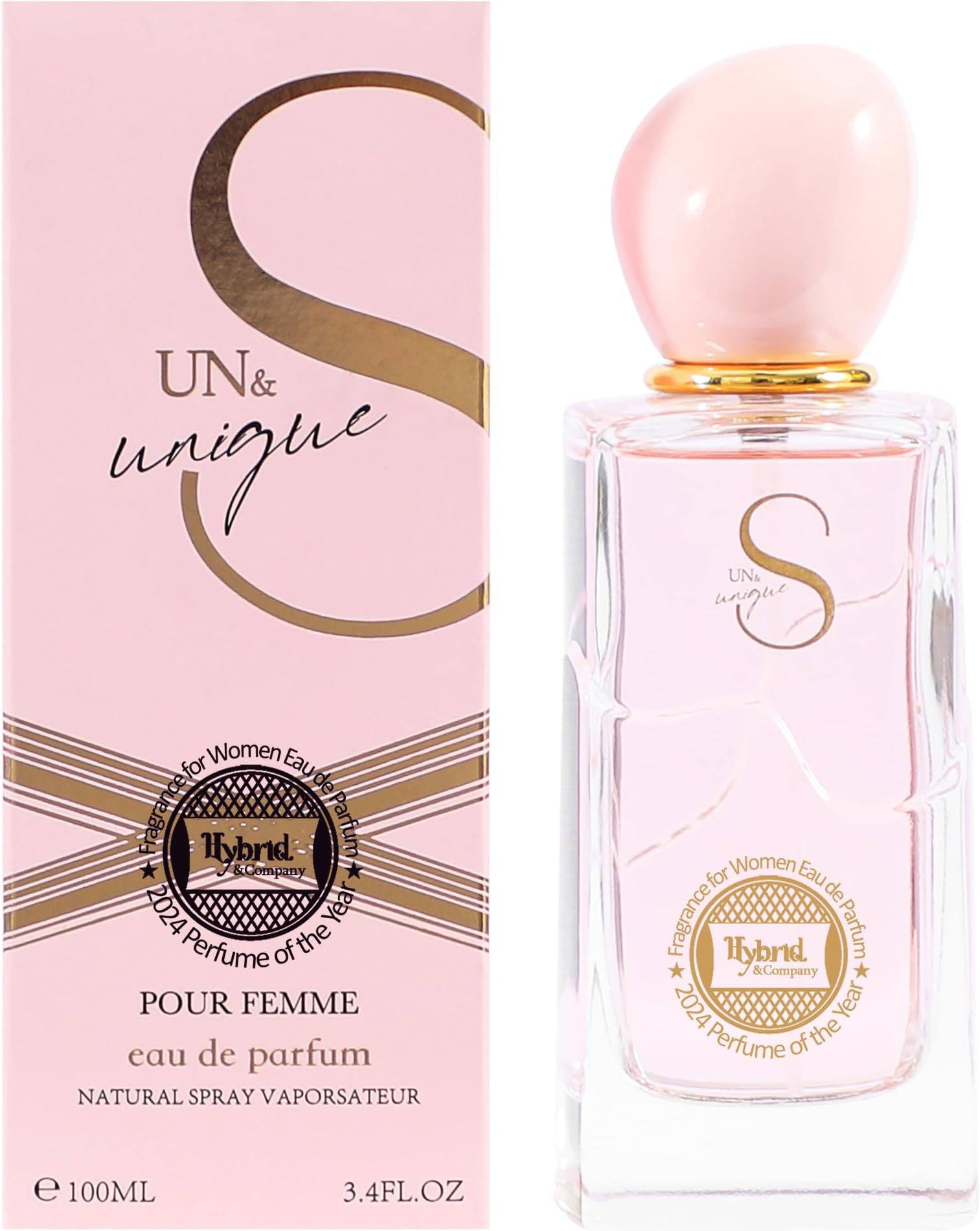 Hybrid & Company Women Sun&Unique Eau De Parfum Vaporisateur Natural Spray 3.4 Fl Oz