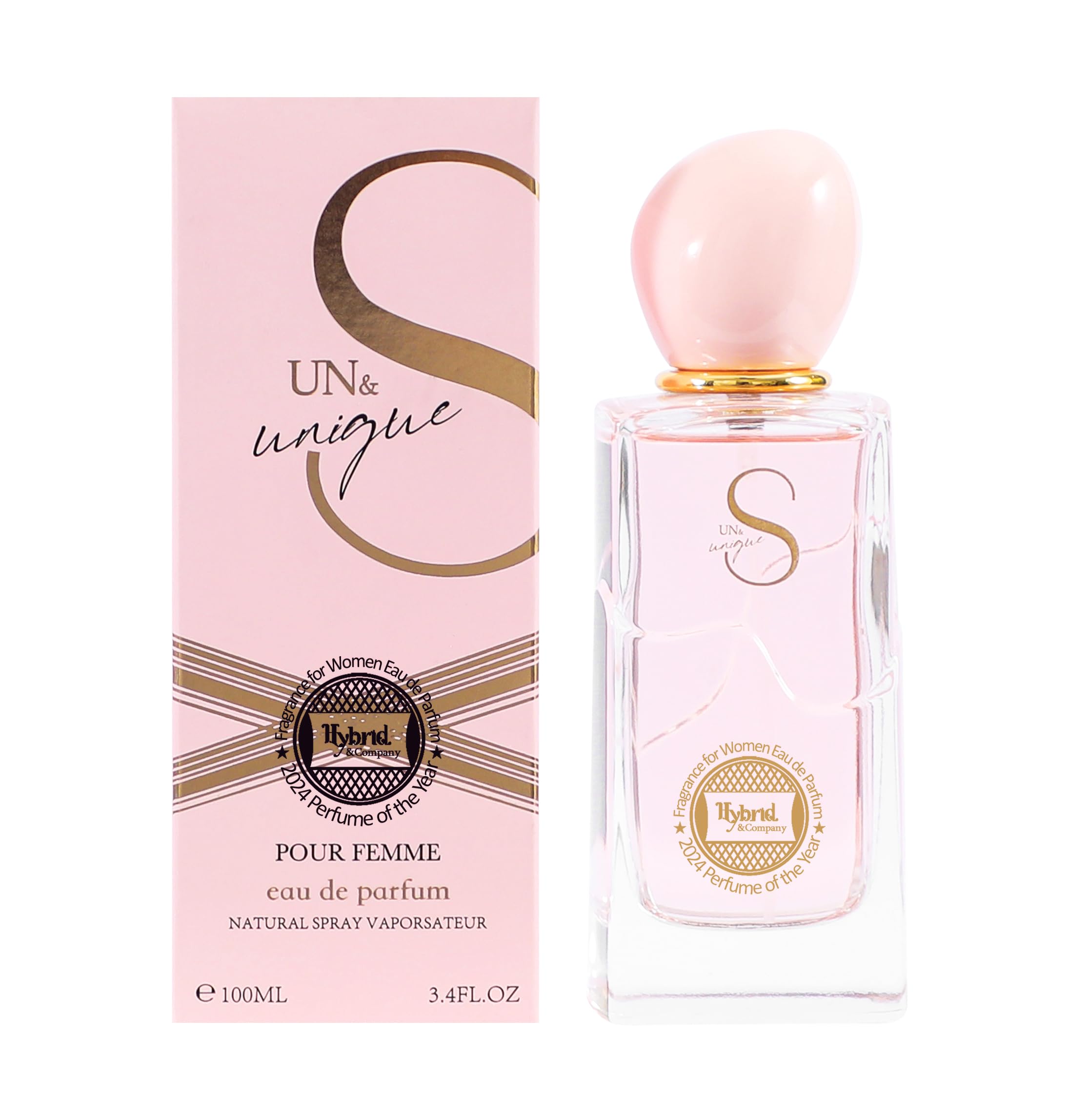 Hybrid & Company Women Sun&Unique Eau De Parfum Vaporisateur Natural Spray 3.4 Fl Oz