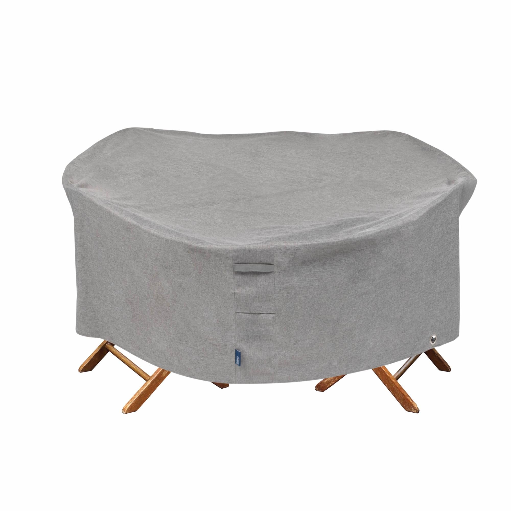 Modern Leisure® Garrison Waterproof Table & Chair Cover, 94" Round, Granite