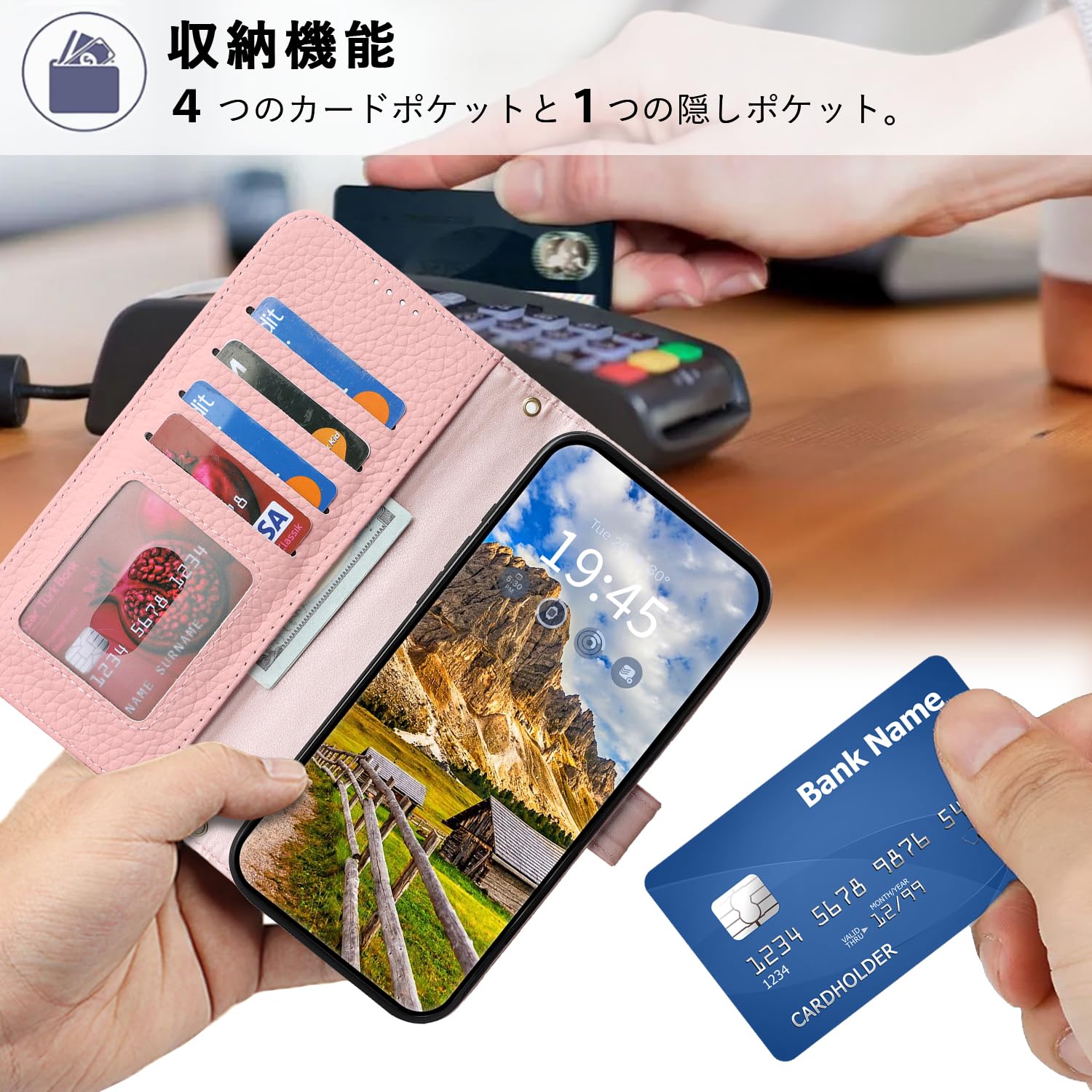 Amazon.co.jp: DEYHU 対応 iPhone 15 Pro Max ケース 手帳型
