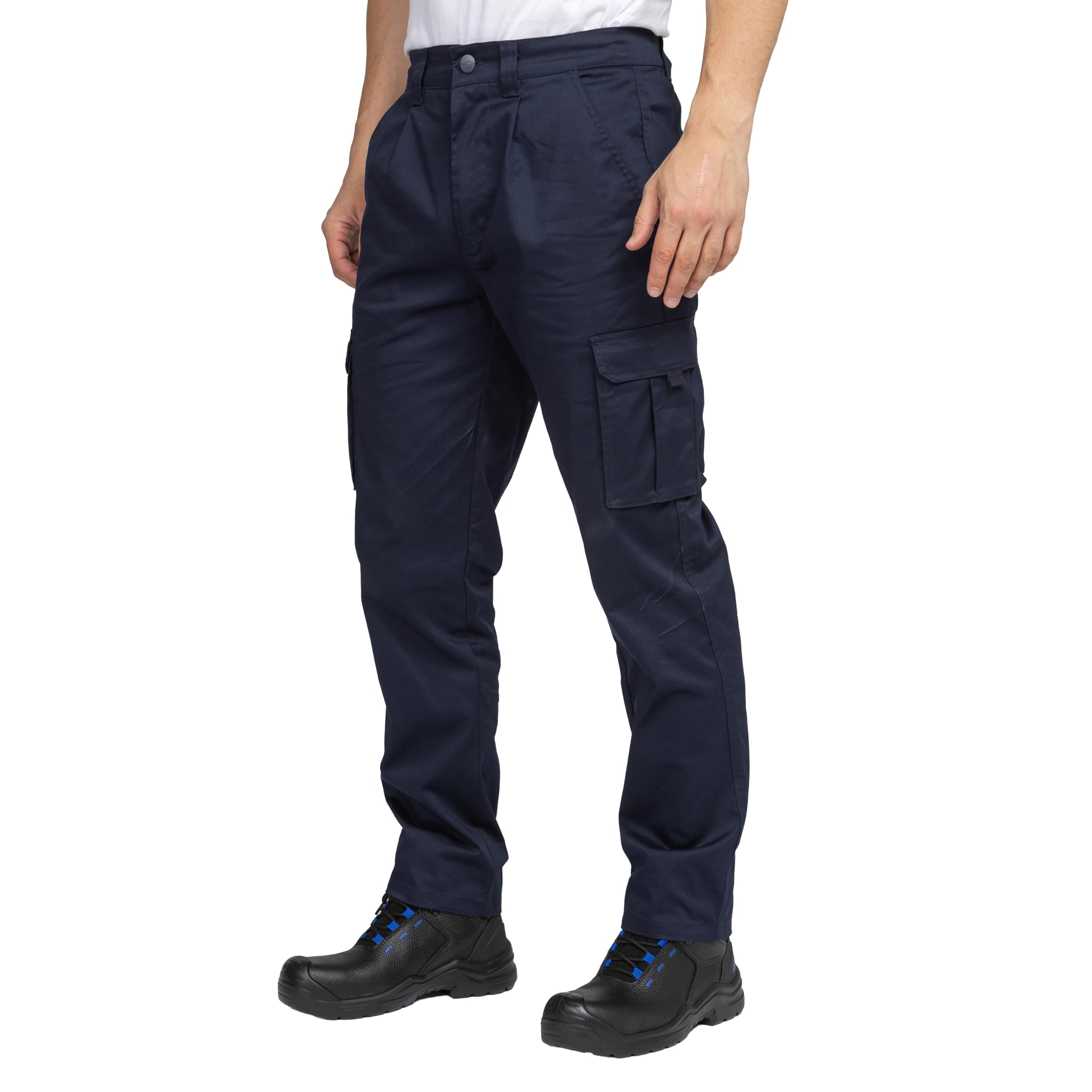 BWOLF Prime Pantalon Cargo Homme en Coton Coton Militaire Tactique Pantalon de Travail Homme avec Poches Multifonctions