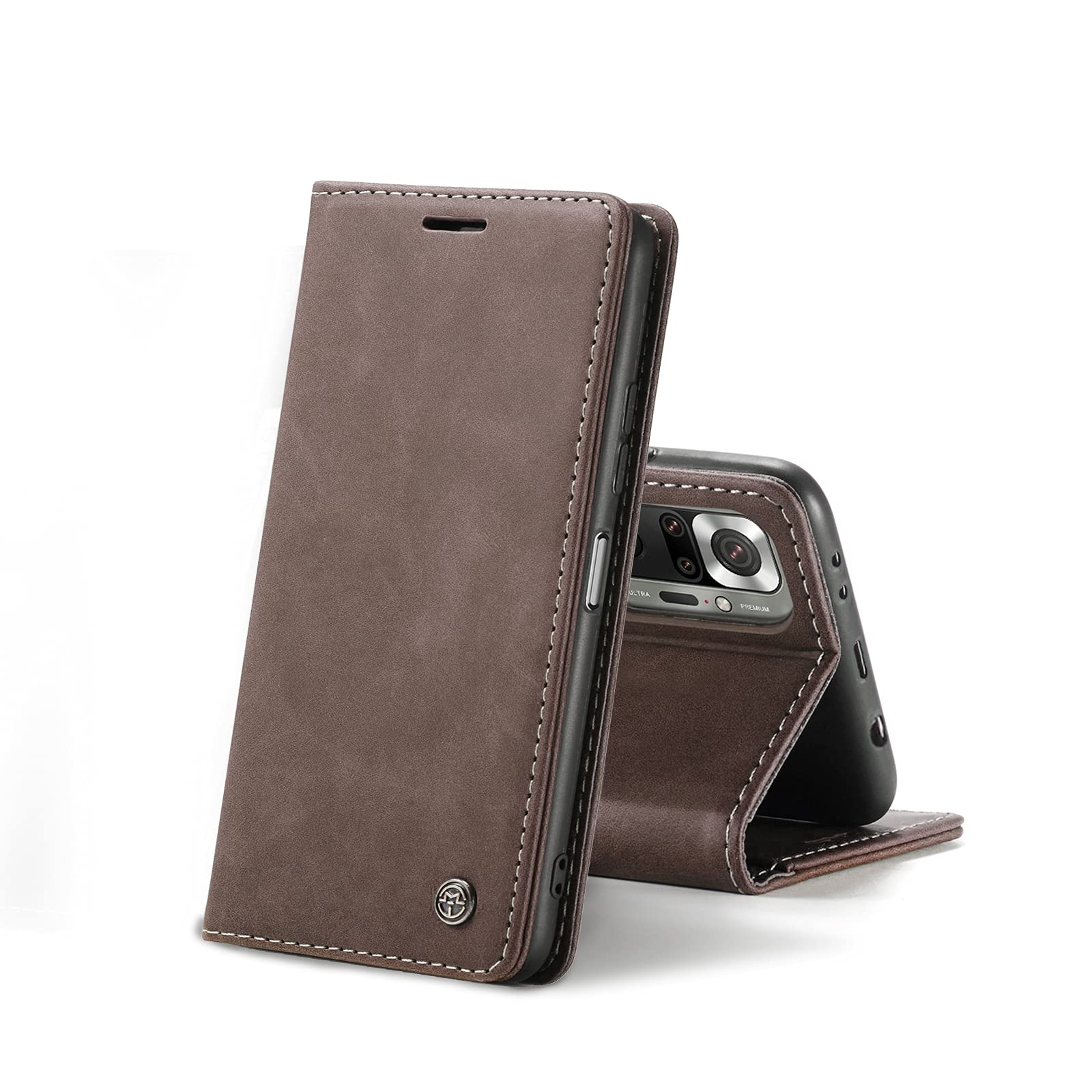 xinyunew Cover per Xiaomi Mi 10 5G/10 Pro 5G, Custodia in Pelle Magnetica Portafoglio, Custodia Pelle Sintetica TPU Antiurto, Funzione Supporto Schede per Xiaomi Mi 10 5G/10 Pro 5G, Blu scuro