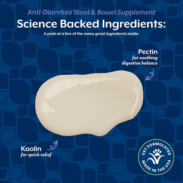Foto 5 de 7 de NaturVet -Anti-diarrhée pectine Kaolin Bonne Digestion santé Chien/Chat 236 ML