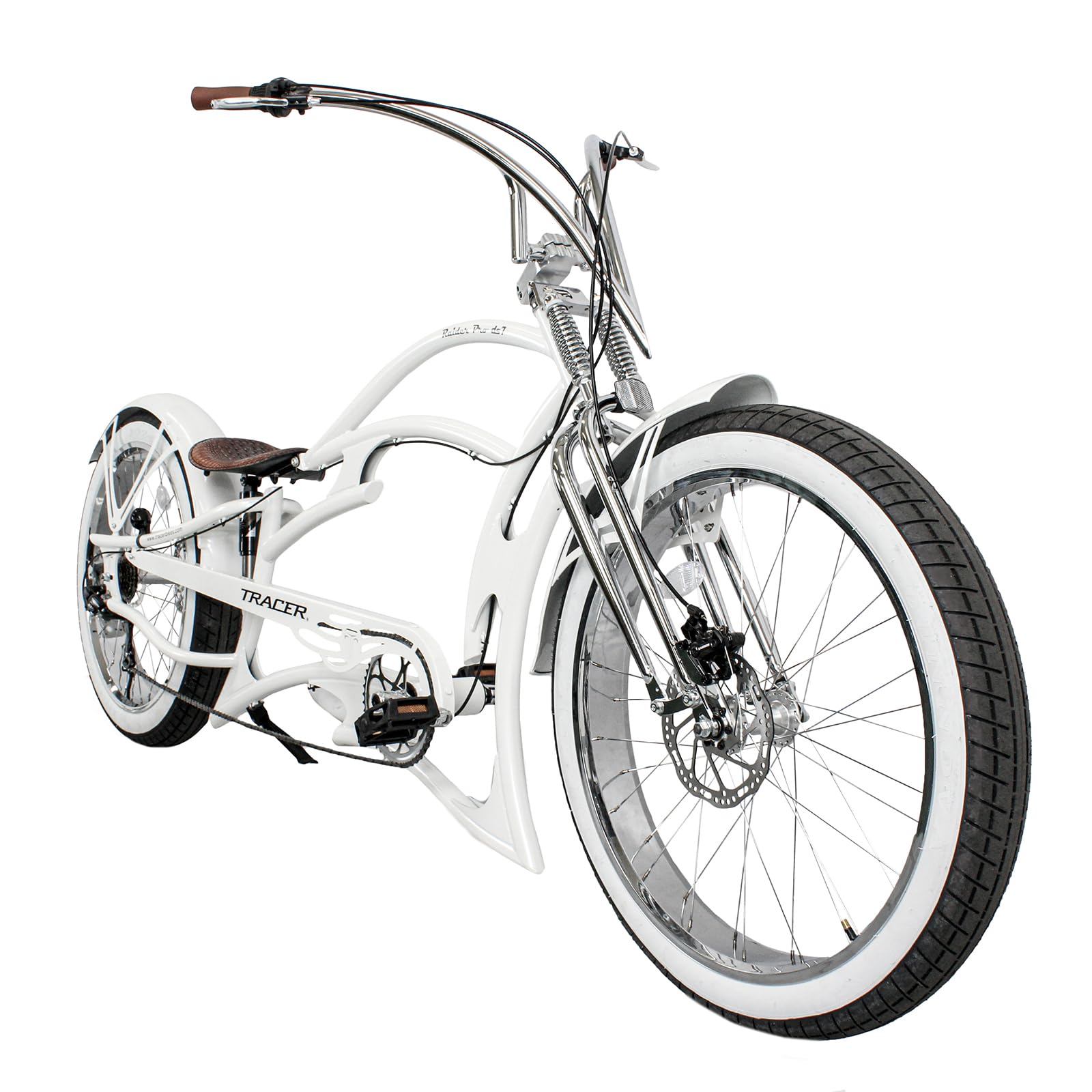 Tracer Raider Pro DS7 Fat Tire Beach Cruiser Bike for Adults 26