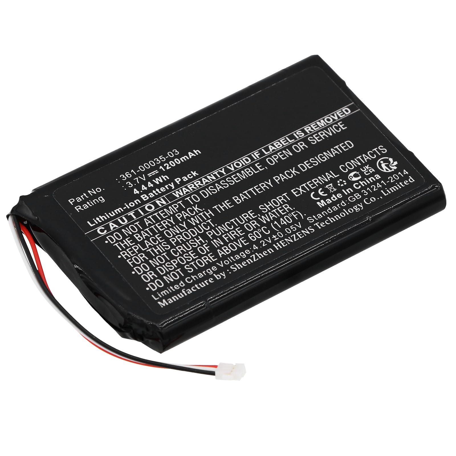 Synergy Digital GPS Battery, Works with Garmin Nuvi 2789LMT 7
