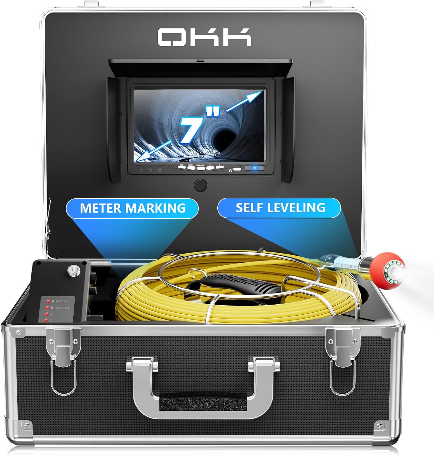 100ft with self-leveling