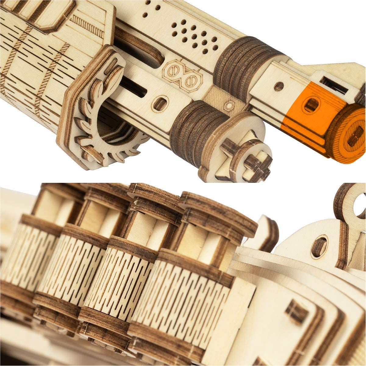Amazon.com: ROELQ501 Robotime ROKR Justice Guard Gun Terminator