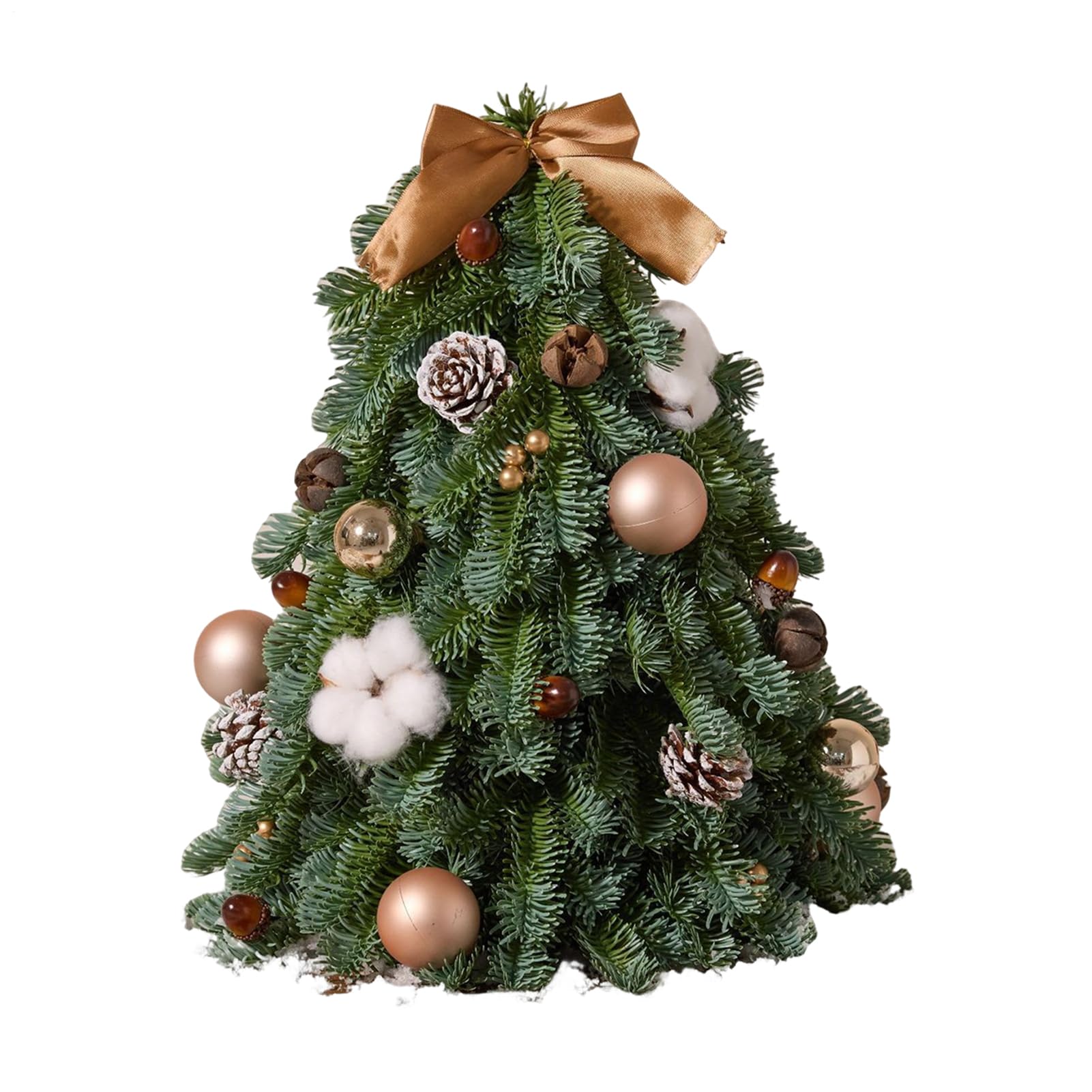 Árbol de Navidad pequeño portátil contra la falta de espacio en casa