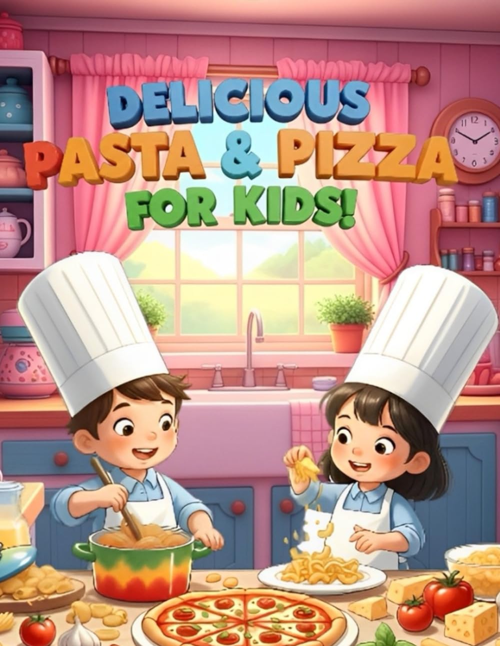 Delicious Pasta & Pizza for Kids!: 50 Easy, Tasty & Fun Recipes for Young Chefs at Home