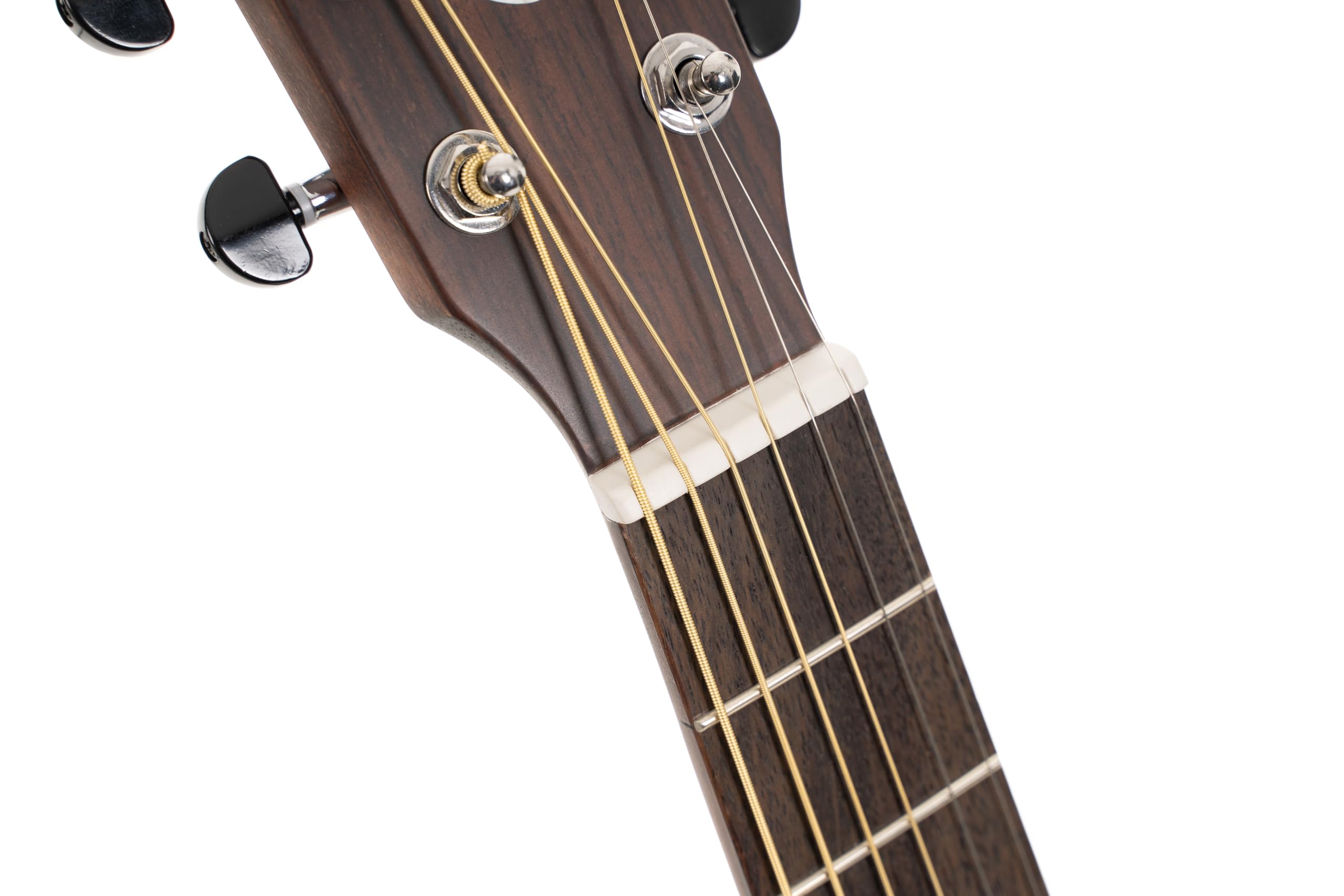 Cort Earthgo-OPBB Earth Go HyVibe H2 Akustik-E-Gitarre, offenporig, Braun mit Tasche