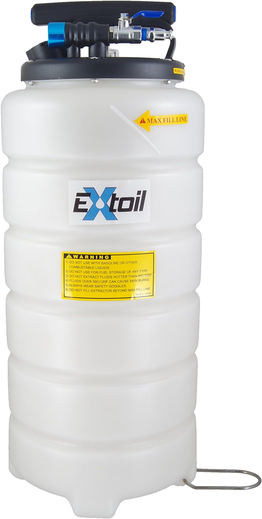 EXtoil 15 Liter Professional Pneumatic Oil Extractor