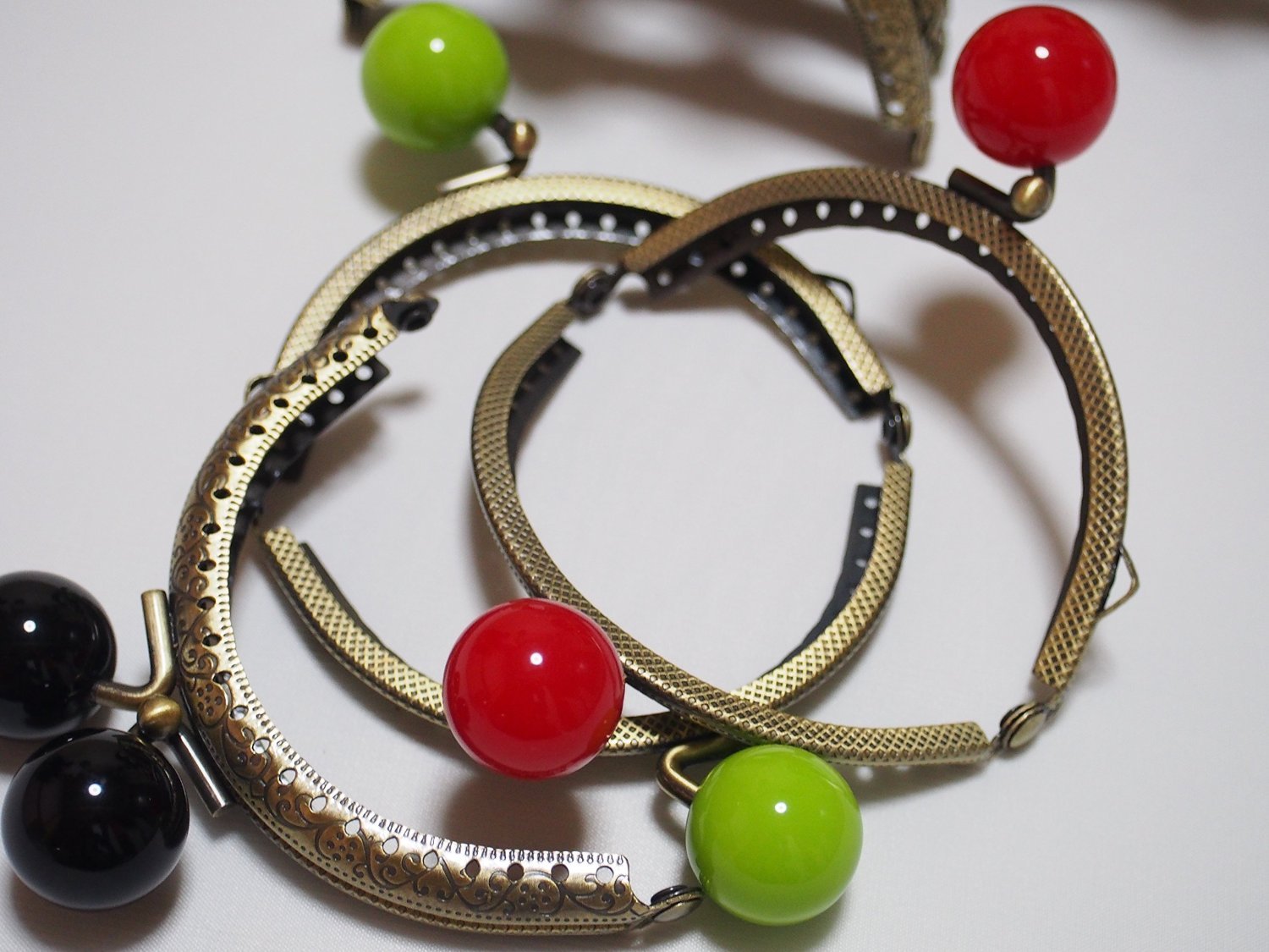 Amazon | ☆10色セット☆ 口金 がま口 8.5cm あめ玉 アーチ