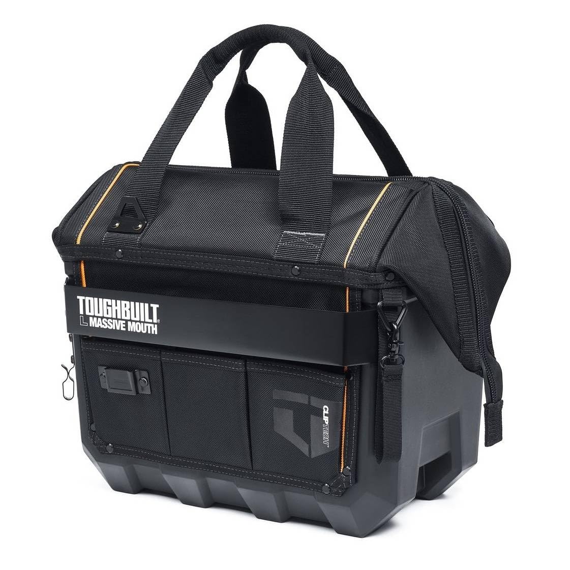 Toughbuilt Black Ct-62-16A Large Hard Body Massive Mouth Tool Bag 400M / 16",Tb-Ct-62-16A
