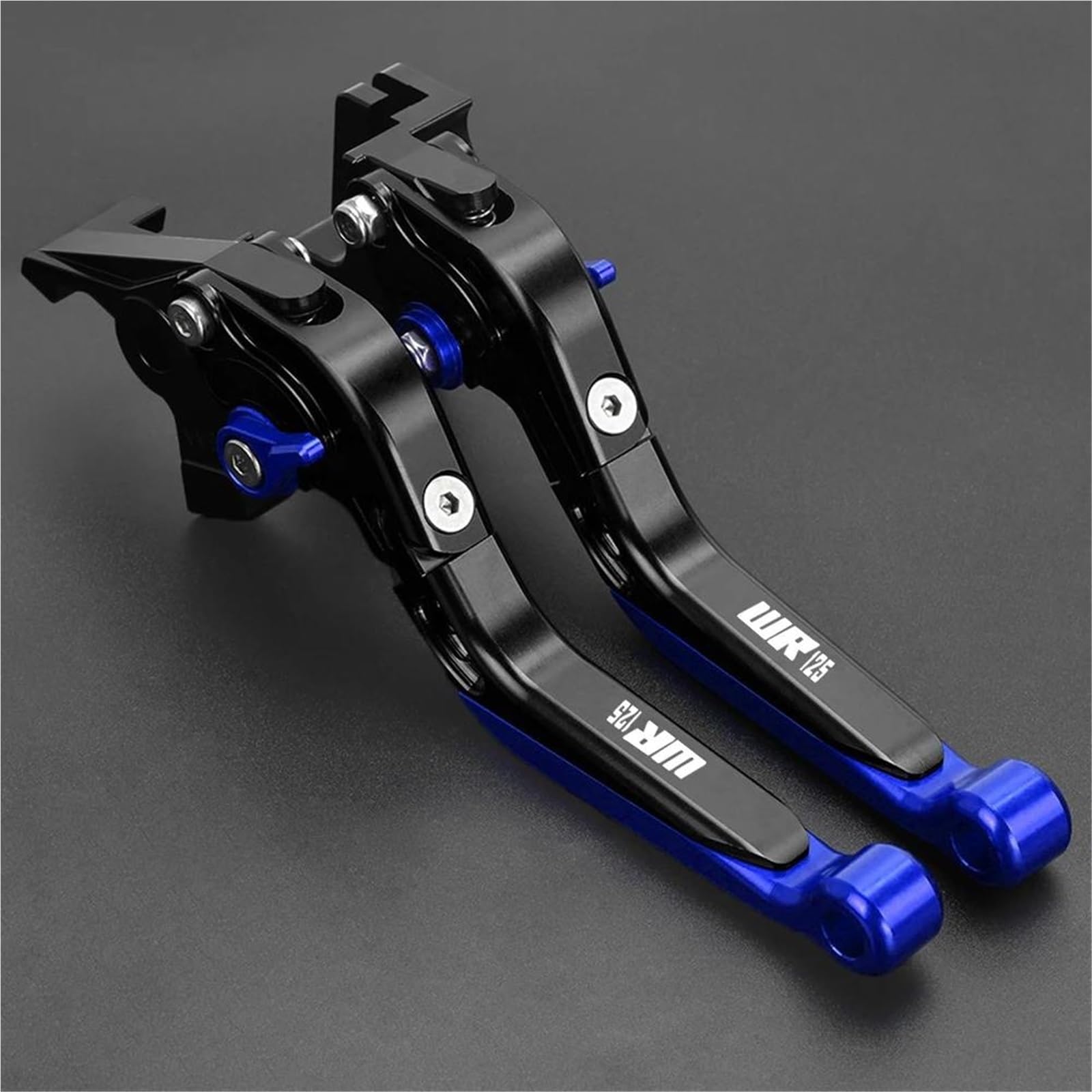 JHYBDP Handlebar Levers Motorcycle Brake Clutch Lever Handlebar Grips for WR125 WR125X WR125R 2012-2016 with Handle Bar End Extension Kit Motorbike Brake Grips Clutch Lever