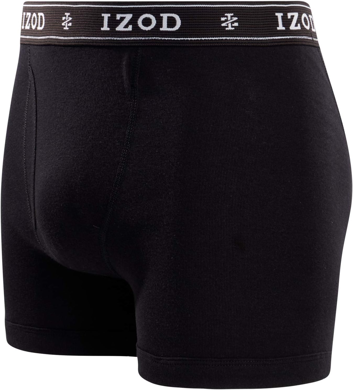 IZOD Men’s Underwear – Cotton Boxer Briefs with Functional Fly (10 Pack)
