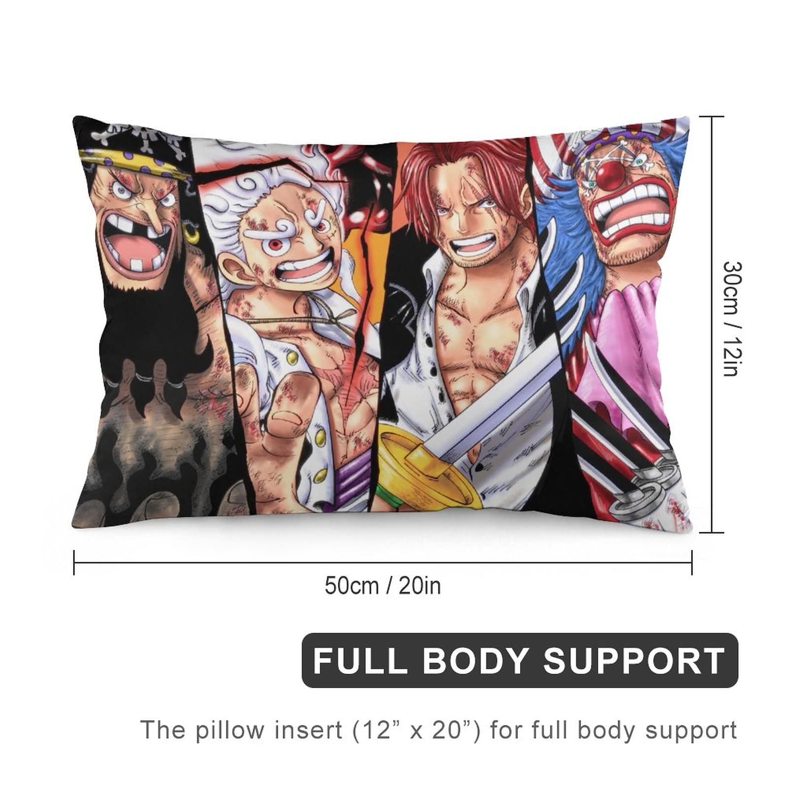 Amazon｜ワンピース 枕カバー まくらカバー 両面印刷 枕カバー 適度な