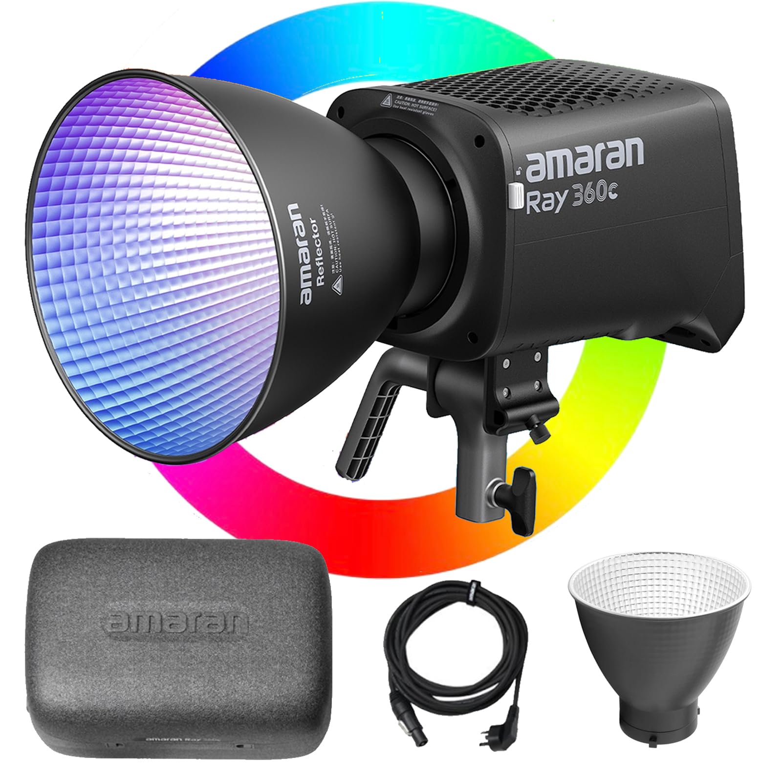 Amazon | Amaran Ray 360c RGBビデオライト360W ボーエンスマウント
