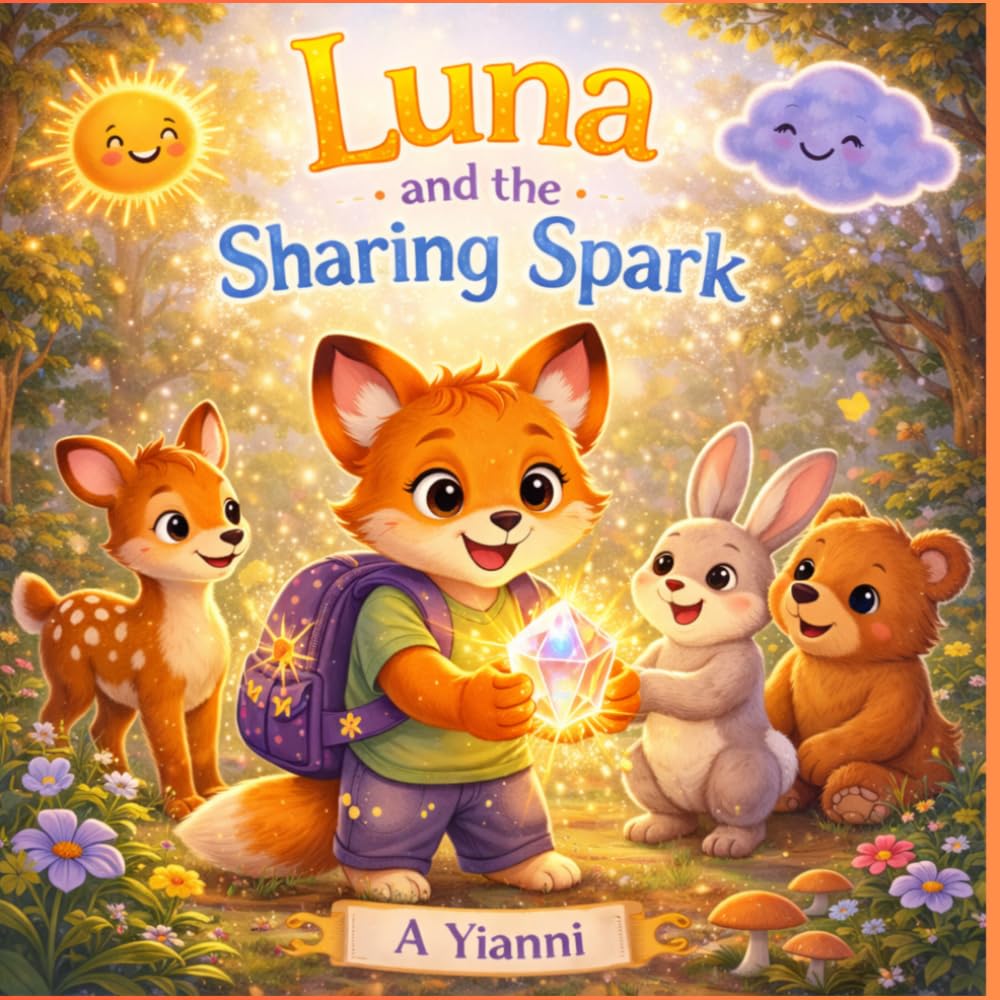 Luna and the Sharing Spark: A Magical Story About Kindness, Sharing and Growing Together (Luna's Little Lessons)