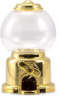 Weddingstar Mini Gumball Machine Party Favor - Gold - Pack of 2