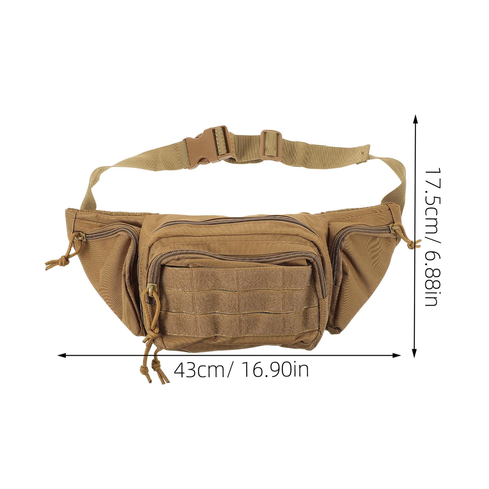 Riñonera Multifuncional Resistente al Agua para Hombre y Mujer Bolsa de Cintura Deportiva de Gran Capacidad para Ciclismo Senderismo y Actividades al Aire