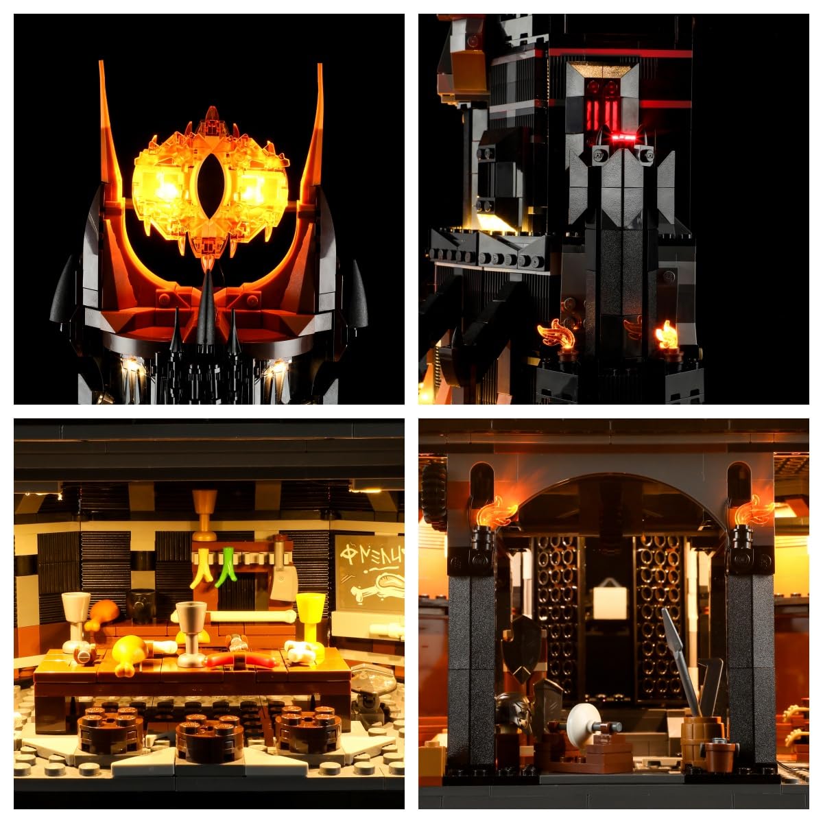 LEGO 10333 Icons The Lord of the Rings: Barad-dûr - Unieke Bricks