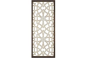 Madison Park Modern Damask Wood Wall Art Panels
