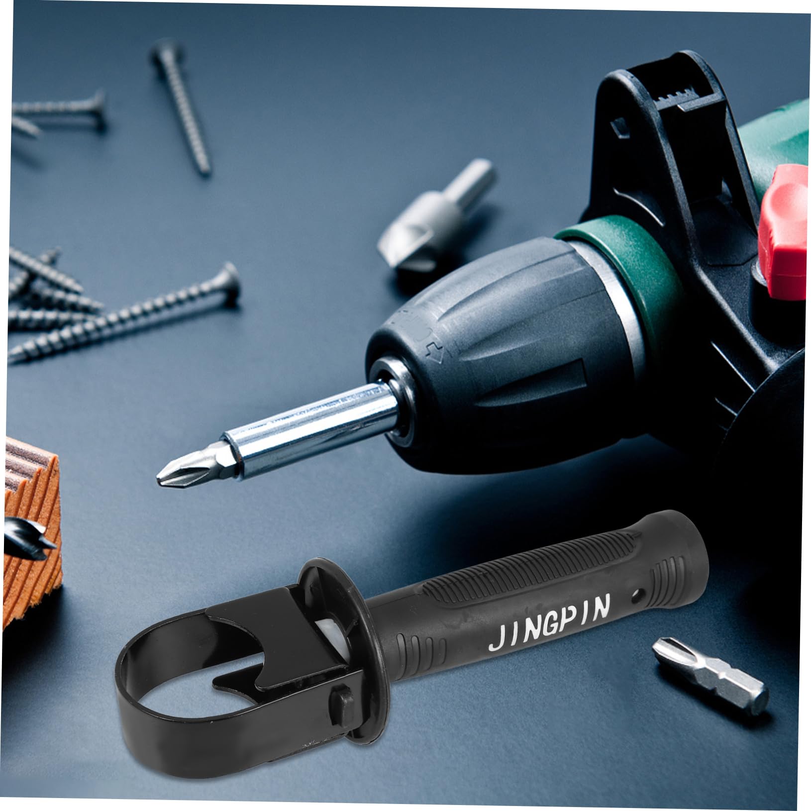 NULYLU Impact Drill Handle Replacement Hammer Drill Handle Plastic Front Accessories