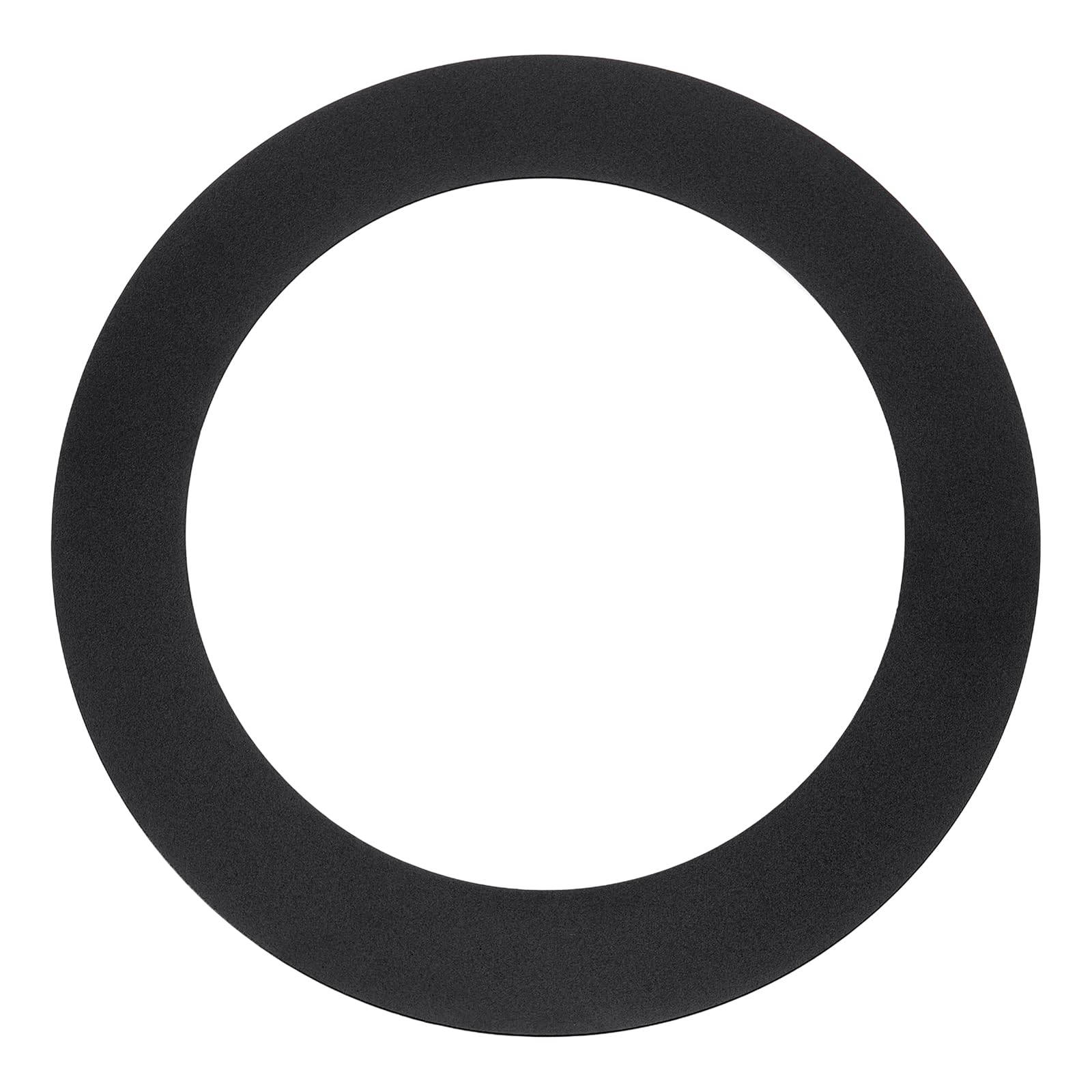 sourcing map Goof Rings for 4" Recessed Light 4.3" ID 6.8" OD Matte Black