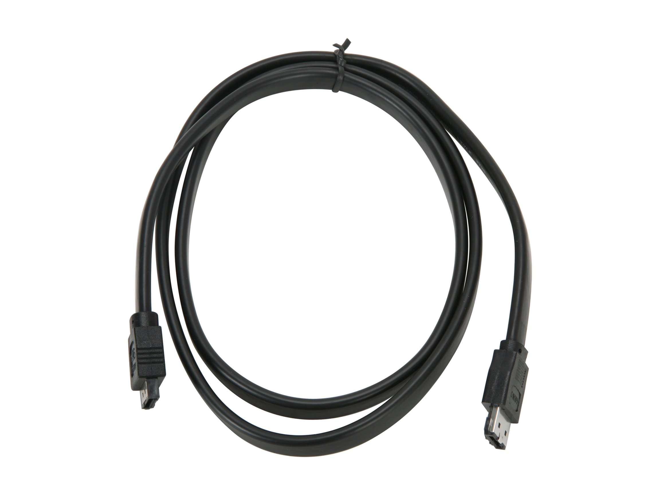 Rosewill 3.28-Feet eSATA to SATA Flat Cable, Black (RC-3.28-SATA-MM-BK)