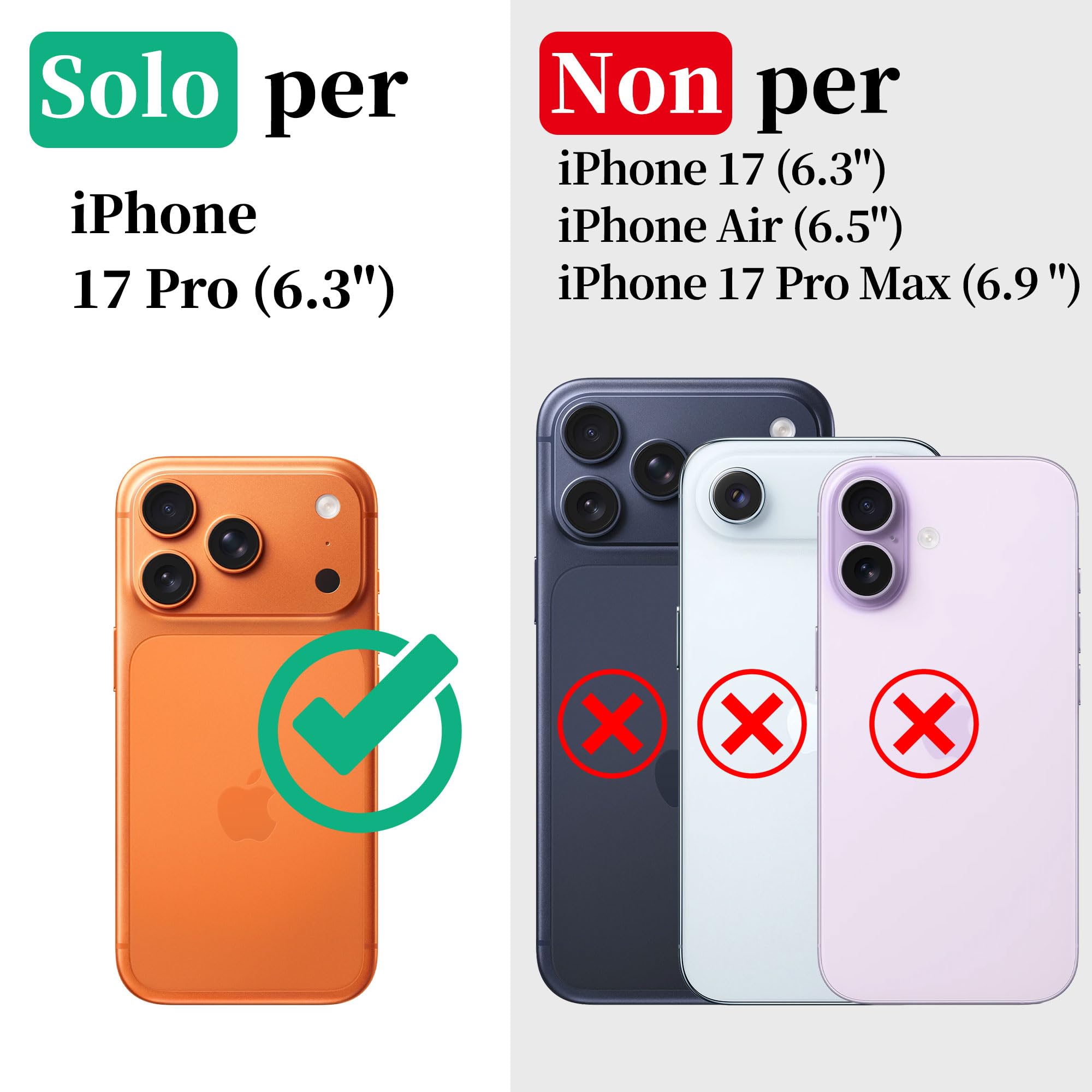 Cozycase TOP Cover Protettiva Per iPhone 17 Pro Impermeabile Antiurto IP68 Subacquea Antipolvere 360 Completa integrale Militare Rigida Rugged Custodia Resistente i Phone 17Pro Anti Urto Waterproof