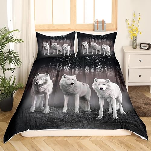 Miniatura 18 de Lindo juego de ropa de cama con dinosaurios, juego de funda de edredón con dibujos animados de cactus, funda de edredón decorativa, funda de edredón