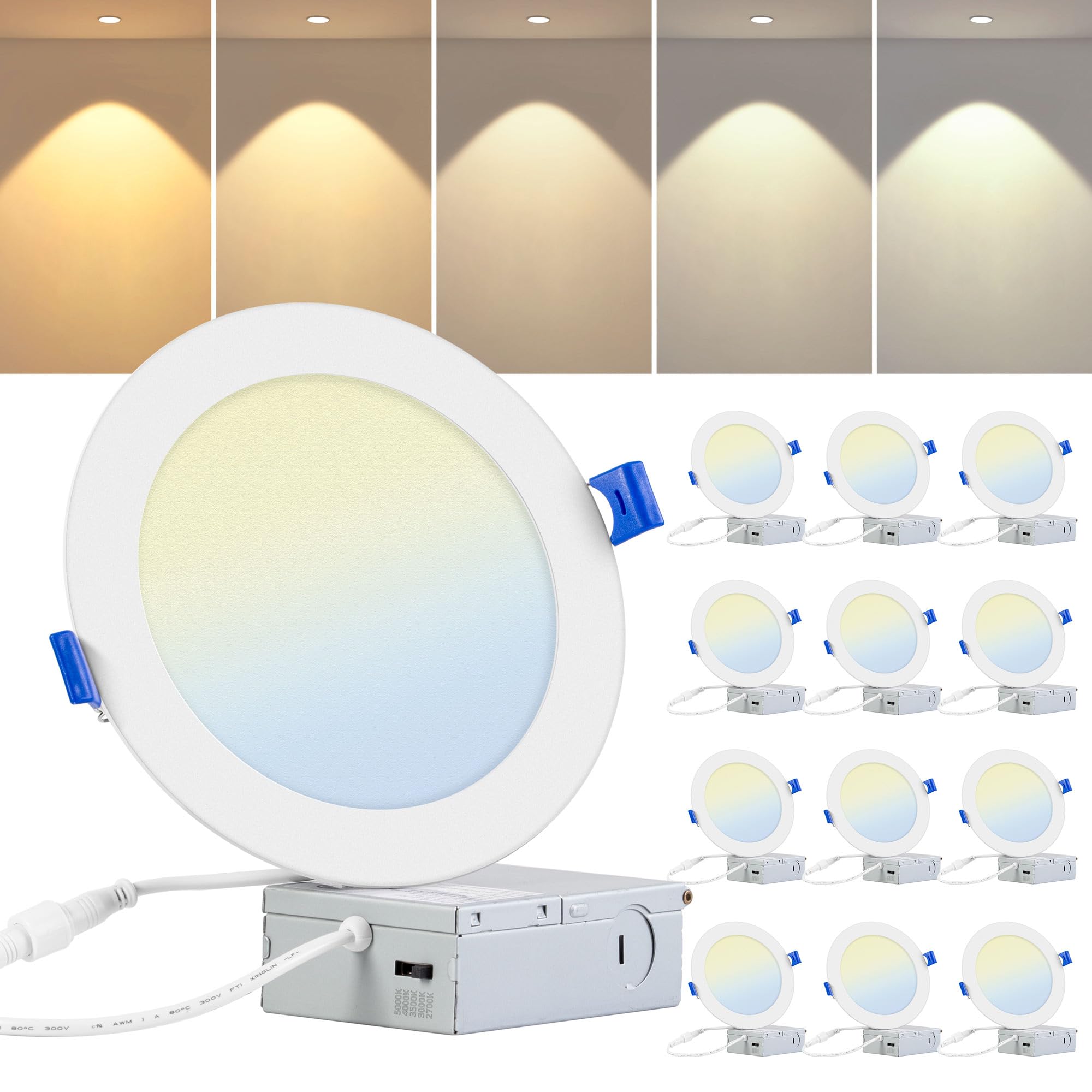 Feit Electric M.T.C Canada LED - 10-Pack 7 Inch Dimmable Retrofit Kit ...