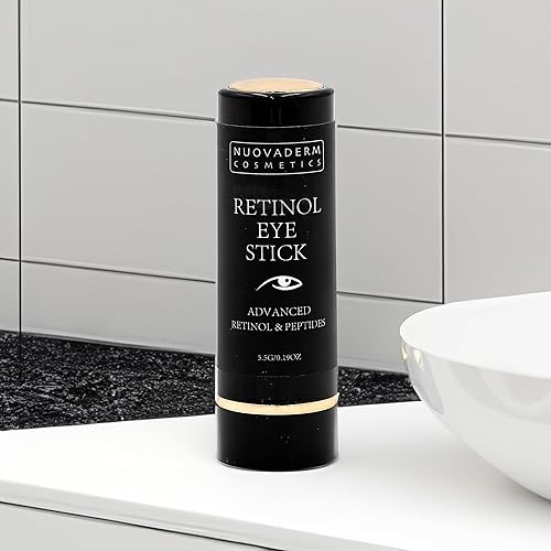 Miniatura 8 de SLT - Lápiz de ojos con retinol, crema iluminadora para ojos + péptidos, cuidado de la piel para líneas finas, arrugas, ojeras e hinchazón, gel