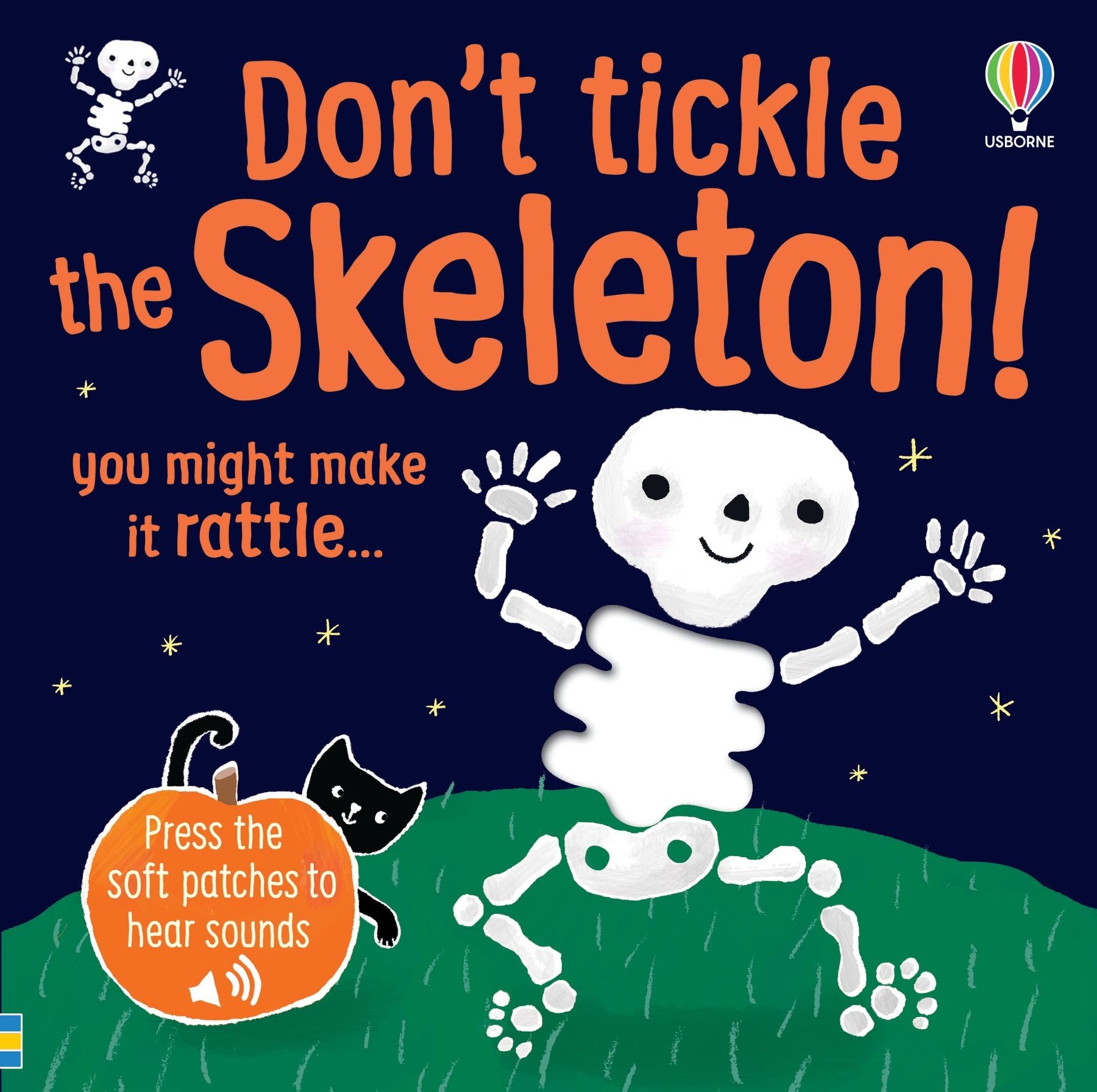 Don't Tickle the Skeleton! (DON'T TICKLE Touchy Feely Sound Books)