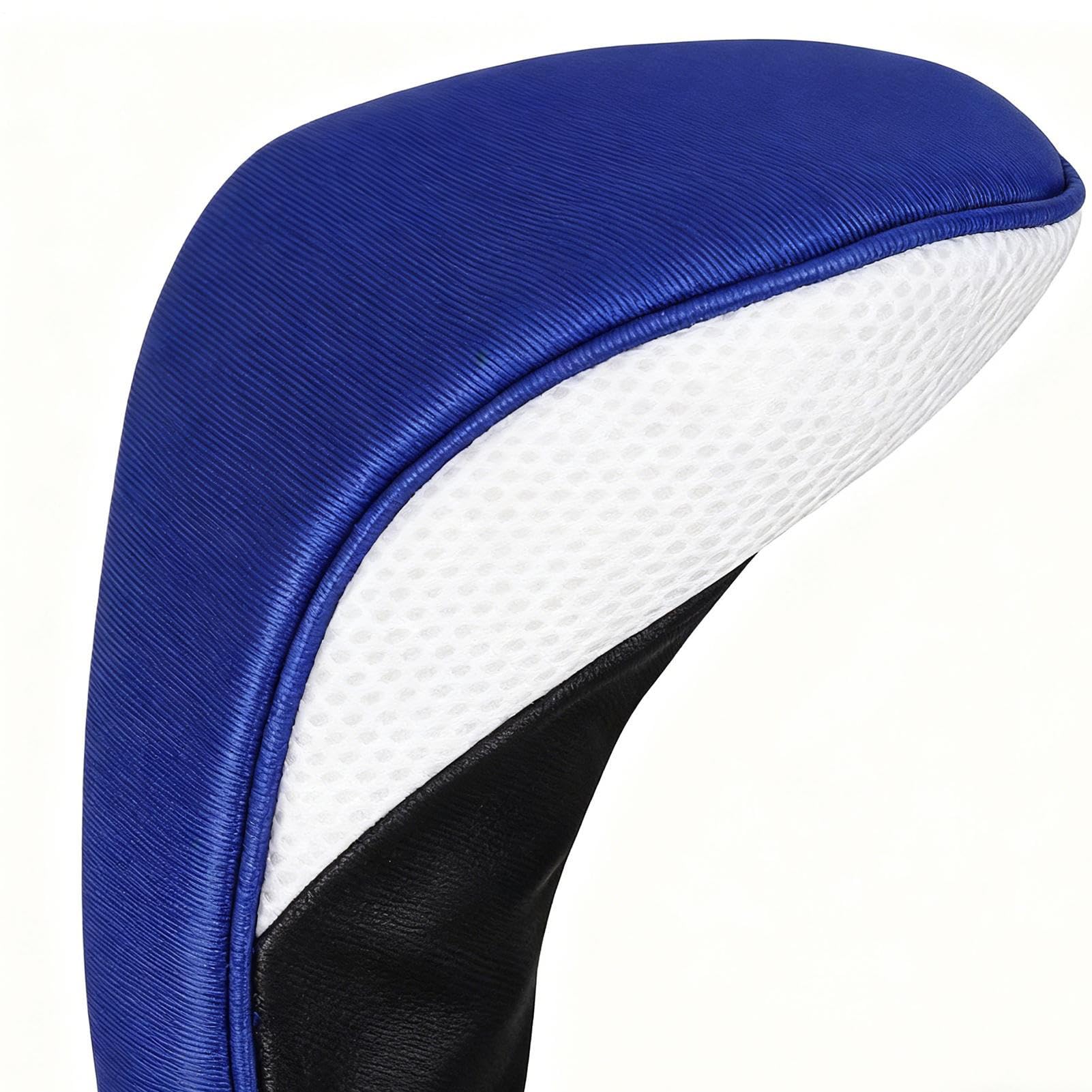 Fundas para Cabezal de Golf - Juego Protector de Malla 3 Piezas - Fundas para Driver De Cuello Largo - para Hombres Mujeres Y Aficionados Al Campo De Práctica De Golf
