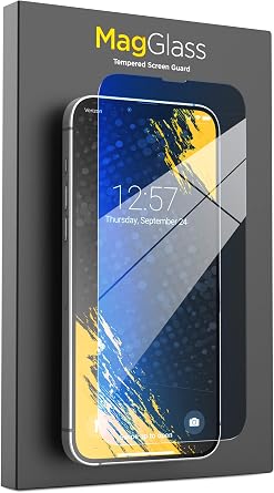 magglass Anti-Glare Matte Screen Protector Compatible with iPhone 14 Tempered Glass - Fingerprint/Smudge Proof Full Coverage Display Guard Blue Light