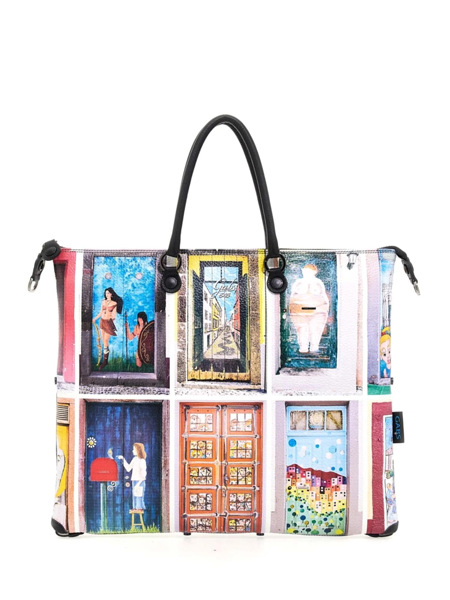 GABS G3 PLUS Transformable Bag - Convertible Shopper, Backpack, Shoulder Bag In Print Design