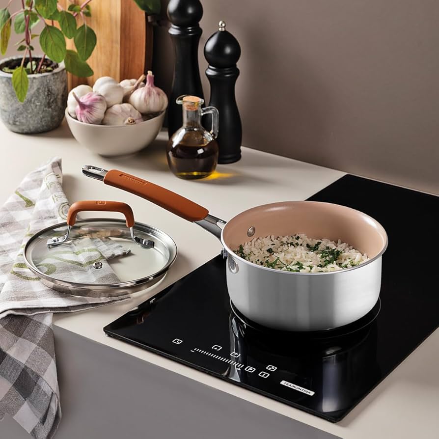 Amazon｜トラモンティーナ セラミック ソースパン 片手鍋 ロマーニャ