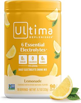 Ultima Replenisher Daily Electrolyte Powder Drink Mix, 90 Servings