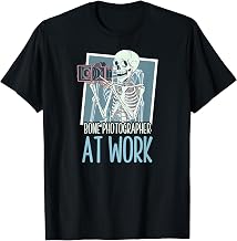 X Ray Tech Halloween Bone Photographer At Work T-Shirt
