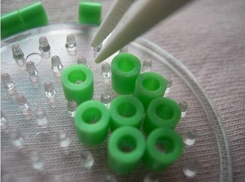 Miniatura 7 de 20 Uds. Pinzas de cuentas para 0.197 in 0.102 in Hama Perler Beads herramienta DIY niños Craft plástico Clips niños fusionar cuentas Juguetes
