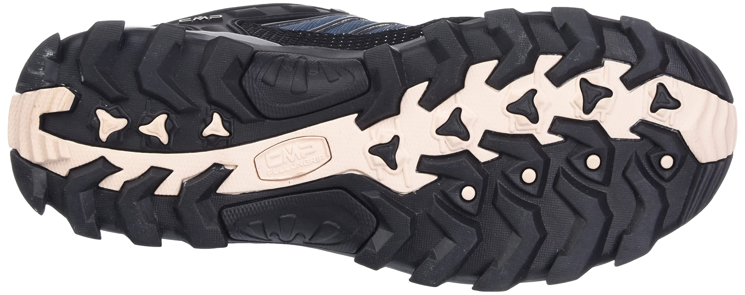 CMP Rigel Low Wmn Trekking Shoe Wp, Scarpe da trekking Donna, Asphalt-Antracite-Rose, 44 EU