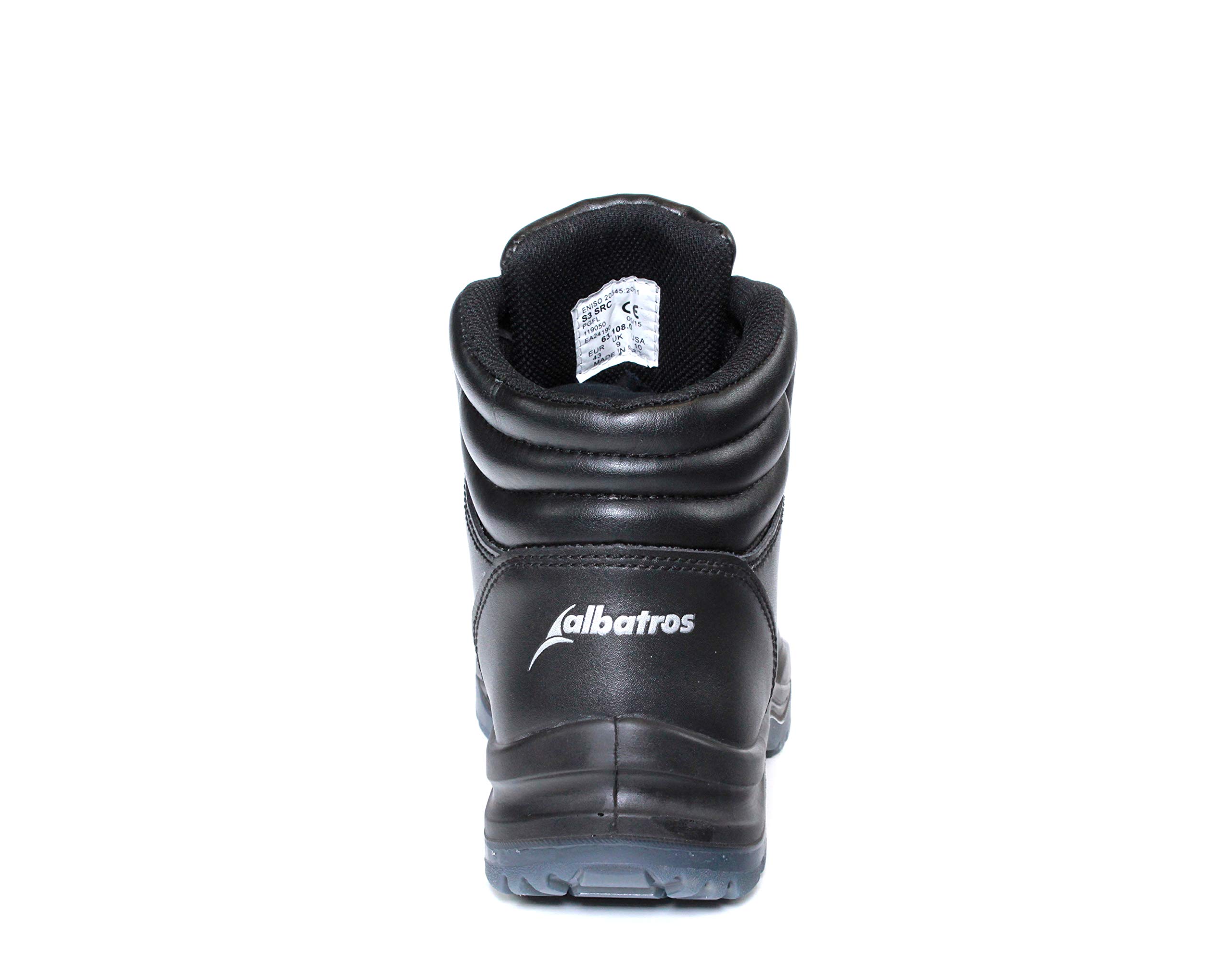 Albatros 631080-200-46 Chaussures de sécurité "Gravitation Mid", Noir, Taille 46