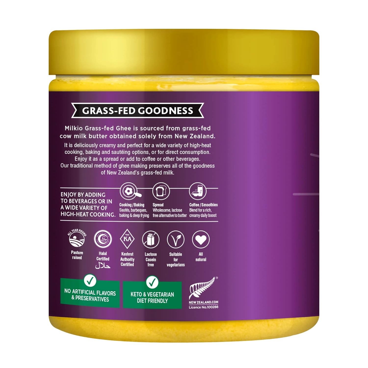 Buy Ghee Ghee Butter Clarified Butter Ghee Clarified Butter Ghee Oil Butter Clarified Clarified Butter Liquid Ghee Mct Halal Ghee Best Ghee Ghee Lactose Free Grass Fed Ghee Milkio 168 Oz Online