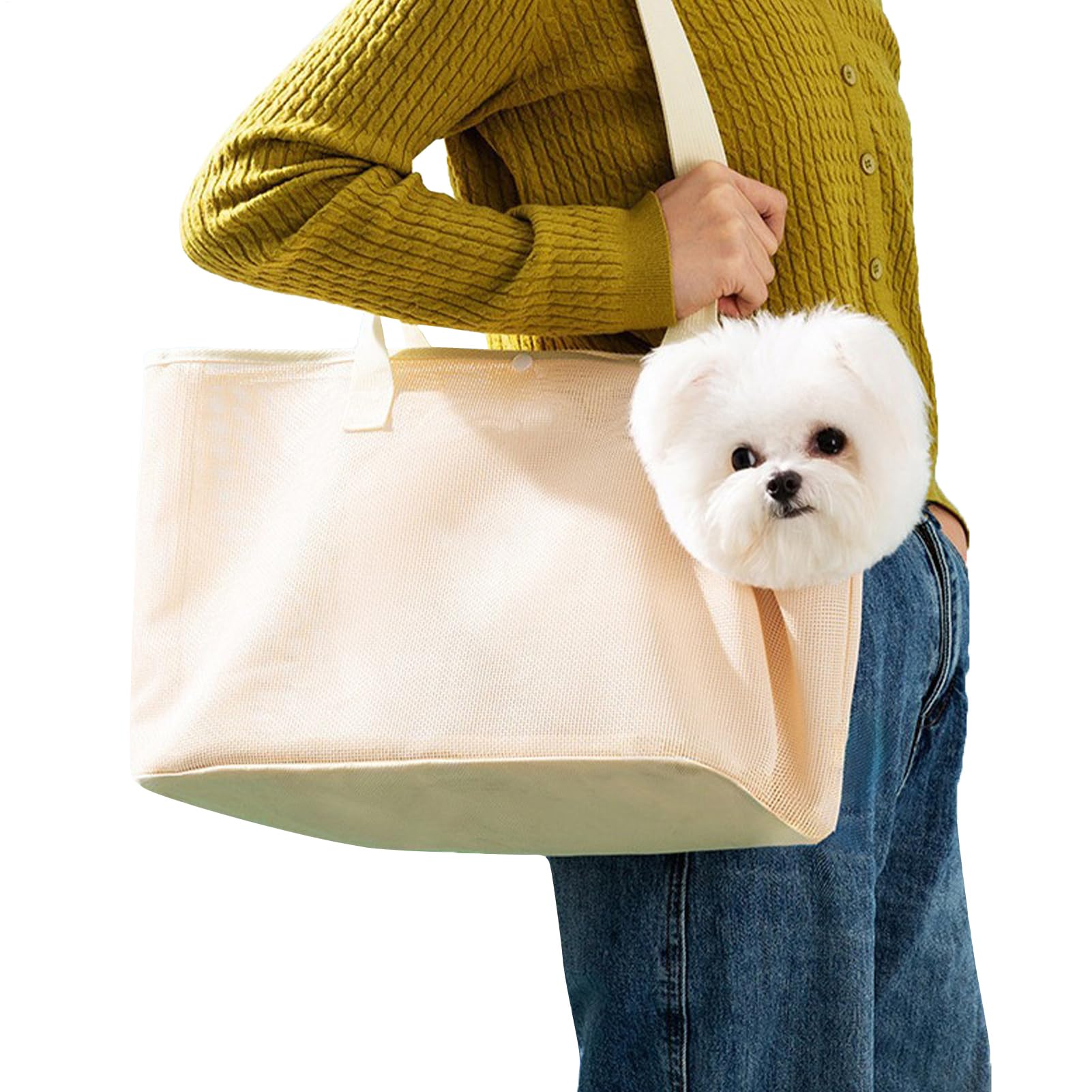 Sac de transport petits chiens respirant et portable animaux de compagnie