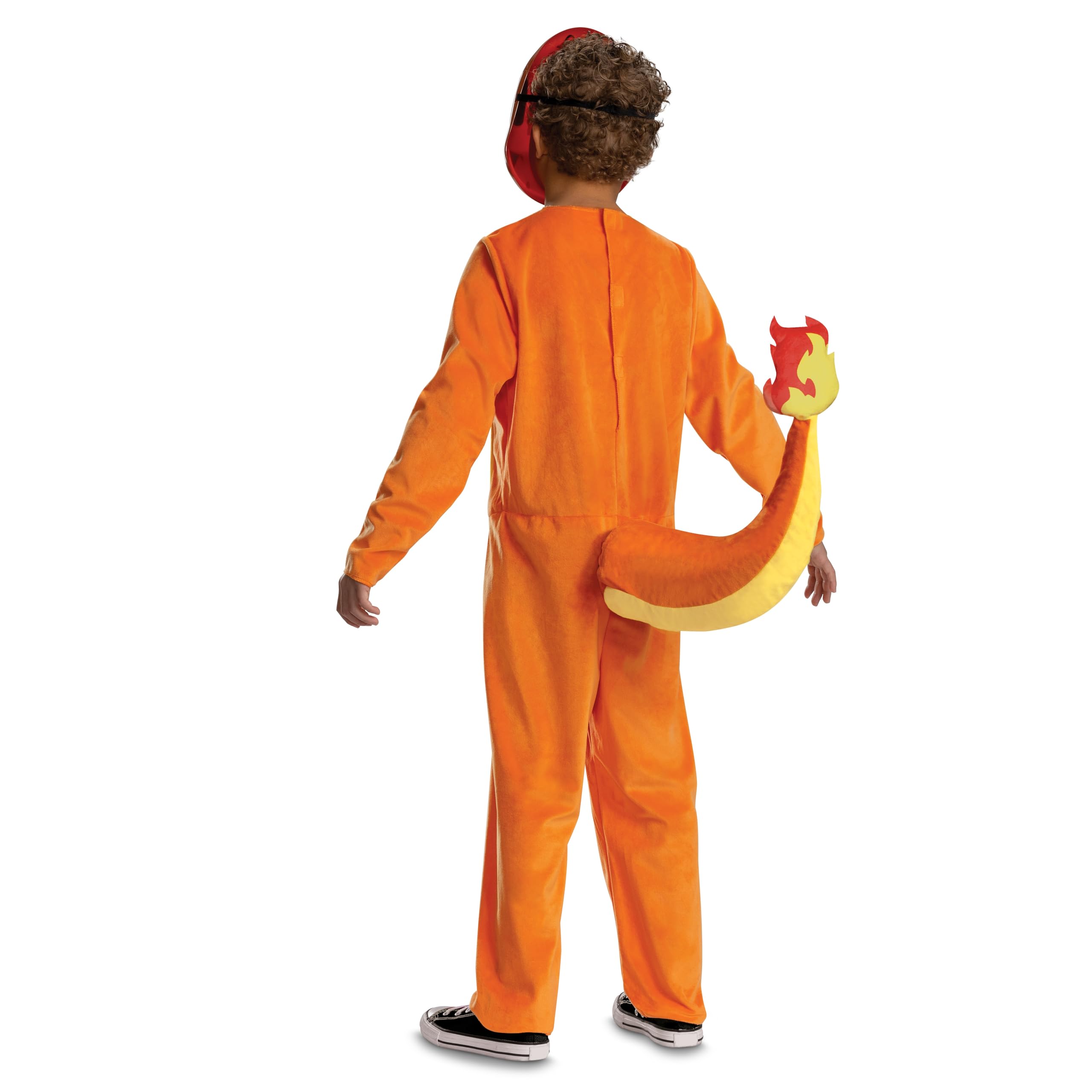 Disguise Disfraz de Charmander para niños, disfraz oficial de Pokemon Deluxe con tocado