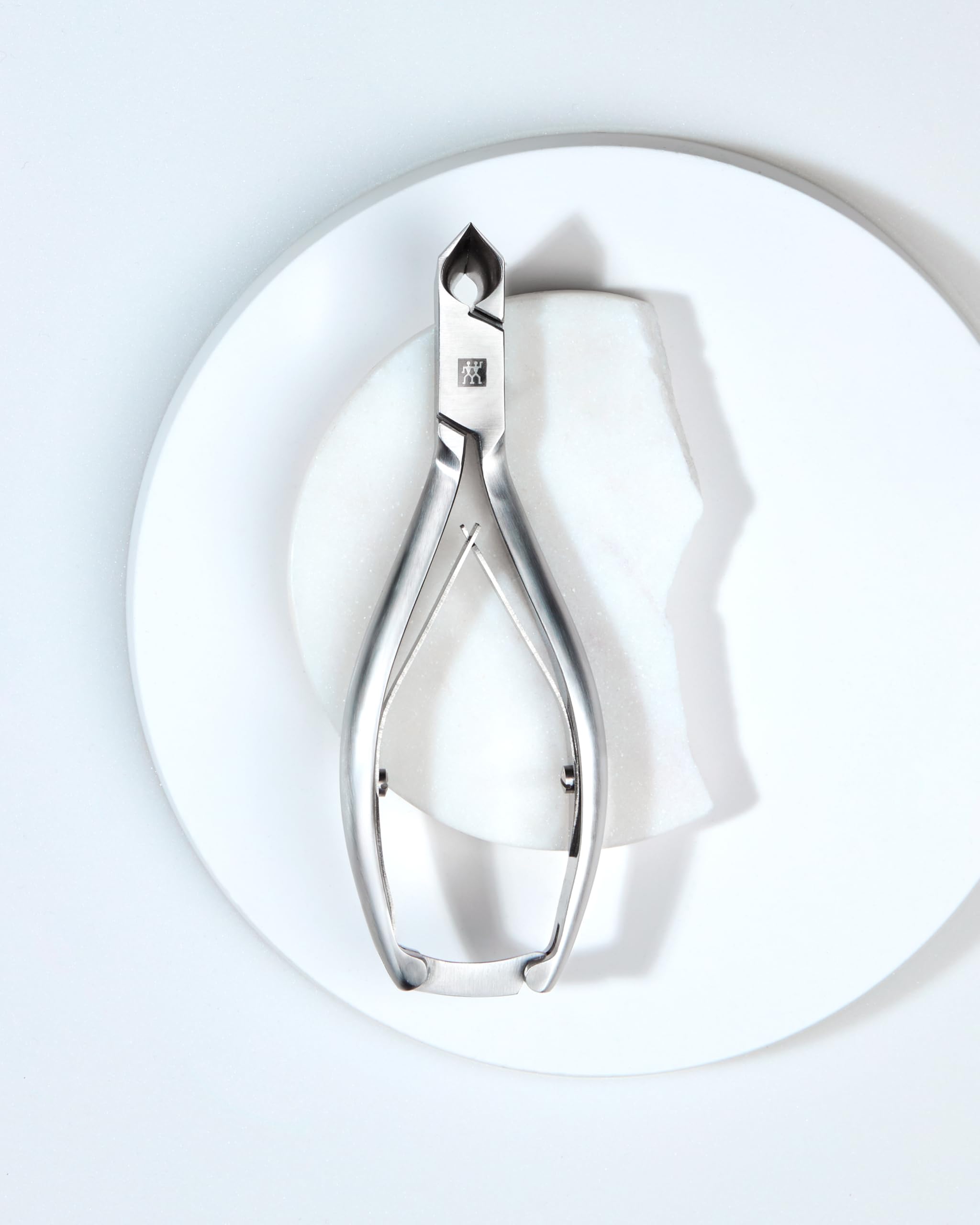 ZWILLING Nagelzange Kopfschneider (für feste Nägel und Nagelecken, ergonomische Griffe, besonders scharfe Schneiden), Premium, Silber